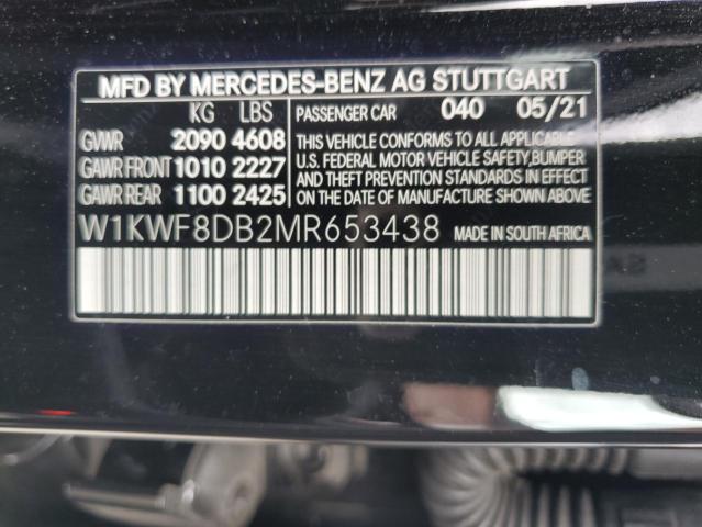 W1KWF8DB2MR653438 Mercedes-Benz C 300