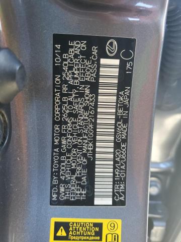 JTHBK1GG9F2167433 Lexus ES 350
