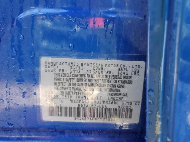 3N1AB7APXFY295354 Nissan SENTRA S