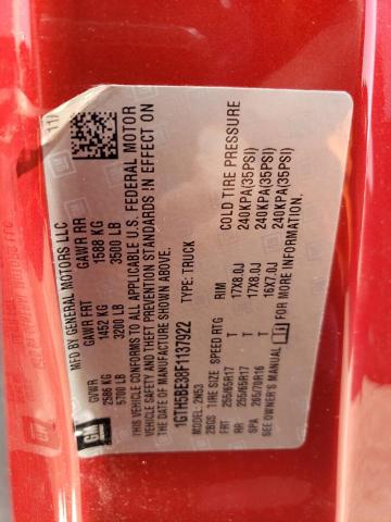 1GTH5BE38F1137922 GMC CANYON SLE
