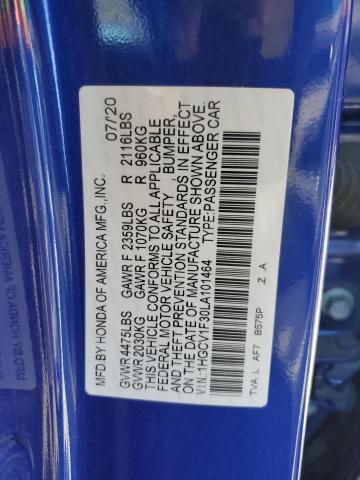 1HGCV1F30LA101464 Honda Accord Sport