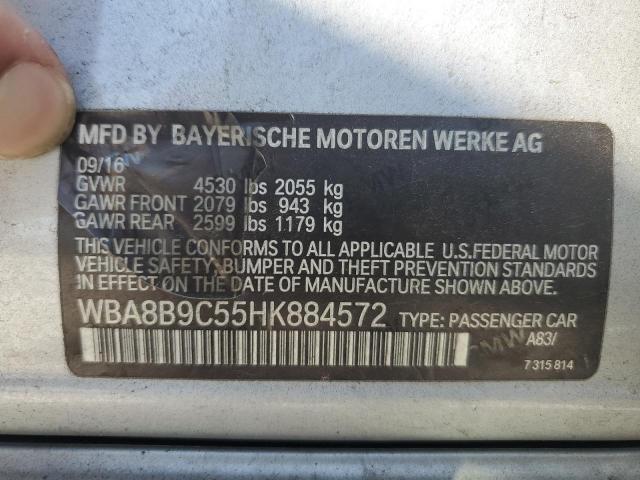 WBA8B9C55HK884572 BMW 330 I