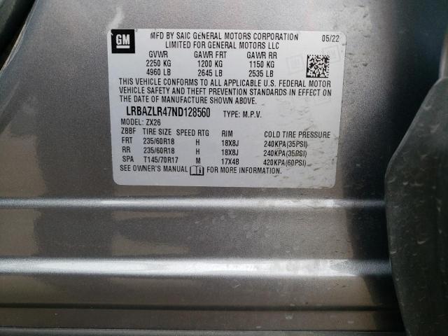 LRBAZLR47ND128560 Buick Envision Preferred