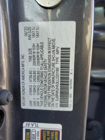 5J6RW2H53LL020189 Honda CR-V EX