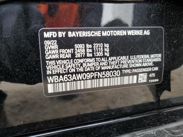 WBA63AW09PFN58030 BMW M440i Gran Coupe