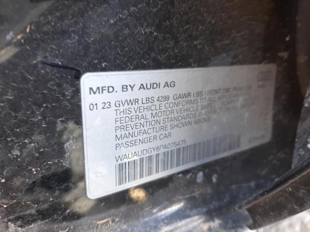 WAUAUDGY6PA075475 Audi A3 PREMIUM