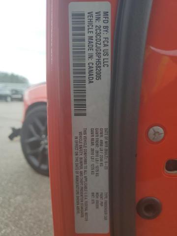 2C3CDZJG8PH582005 Dodge Challenger Gt