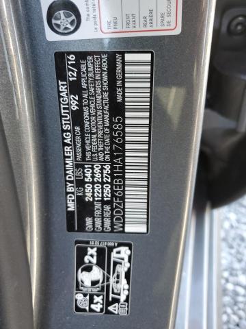 WDDZF6EB1HA176585 Mercedes-Benz E 43 4matic Amg
