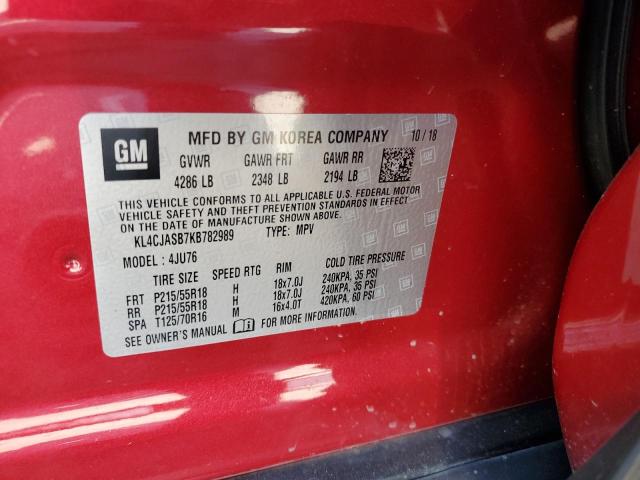 KL4CJASB7KB782989 Buick Encore Preferred