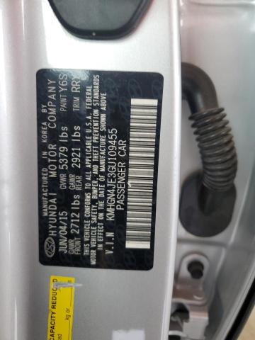 KMHGN4JE3GU109455 Hyundai Genesis 3.8l