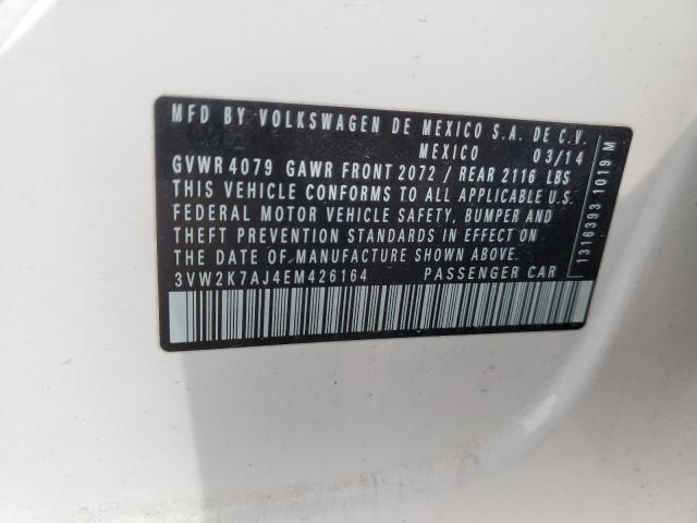 3VW2K7AJ4EM426164 Volkswagen JETTA BASE