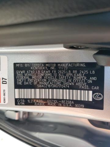 58ACZ1B13RU170474 Lexus Es 350 Base