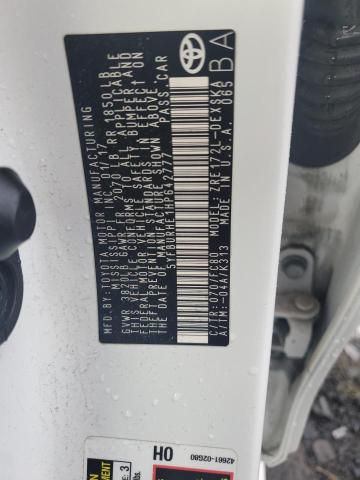 5YFBURHE1HP642777 Toyota COROLLA L