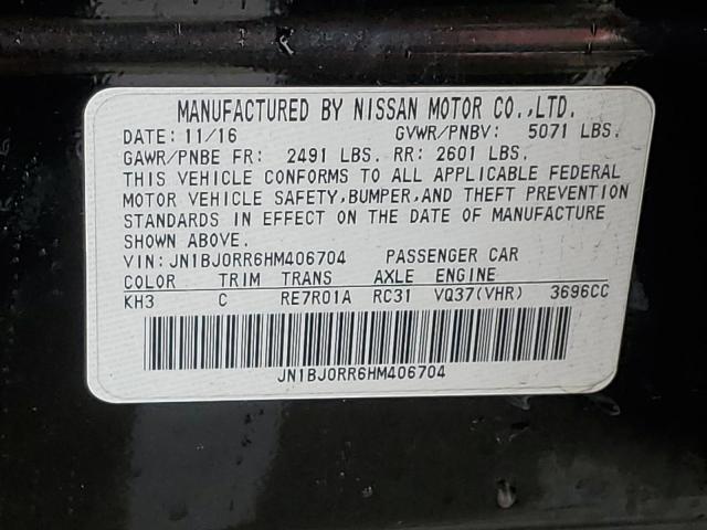 JN1BJ0RR6HM406704 Infiniti QX50