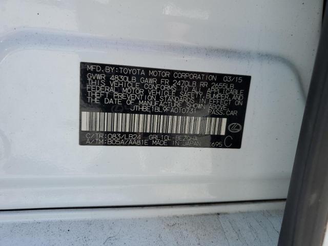 JTHBE1BL9FA010731 Lexus GS 350