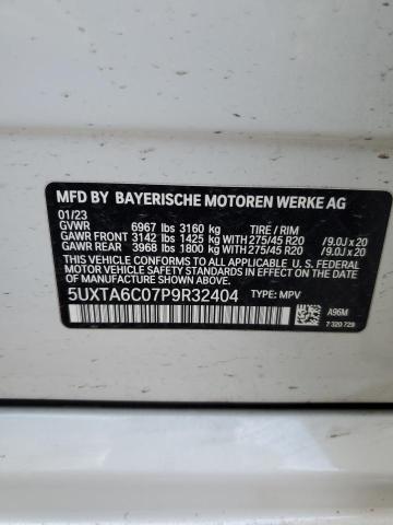 5UXTA6C07P9R32404 BMW X5 Xdrive45e