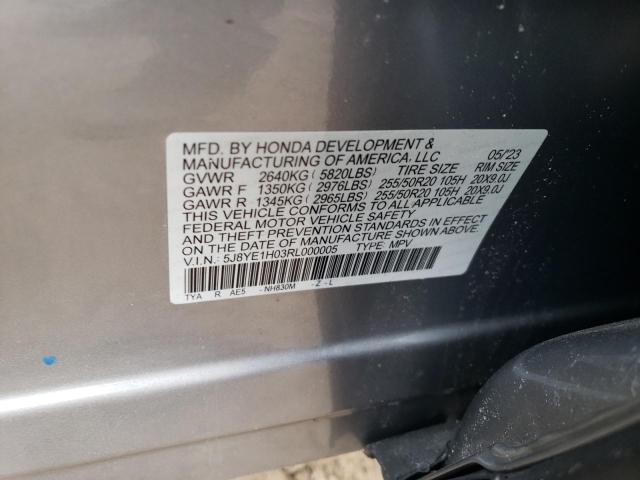 5J8YE1H03RL000005 Acura MDX A-SPEC