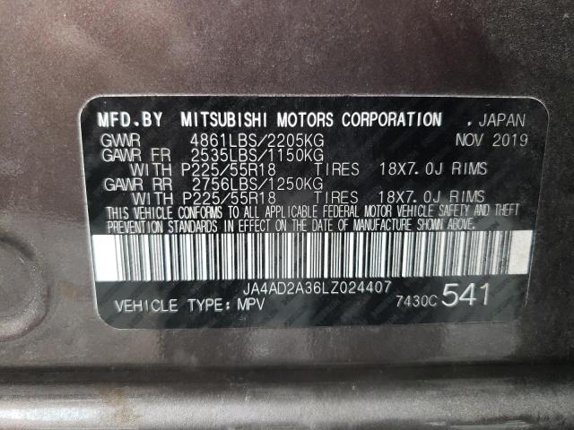 JA4AD2A36LZ024407 Mitsubishi Outlander Es