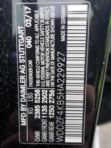 WDDZF4KB5HA229927 Mercedes-Benz E 300 4matic
