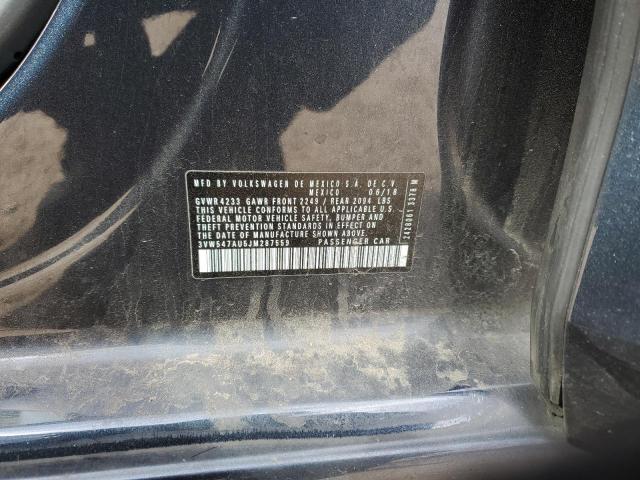 3VW547AU5JM287559 Volkswagen GTI S