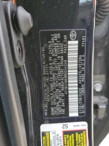 4T1G11AK9MU544248 Toyota CAMRY SE