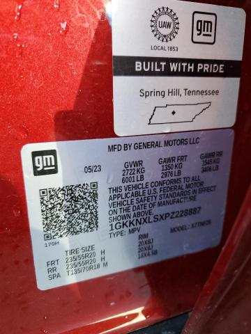 1GKKNXLSXPZ228887 GMC Acadia Denali