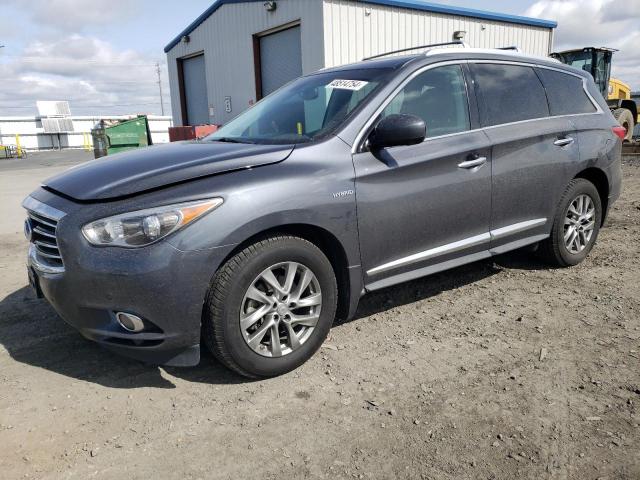 48514754 :رقم المزاد ، 5N1CL0MM0EC516734 vin ، 2014 Infiniti Qx60 Hybrid مزاد بيع