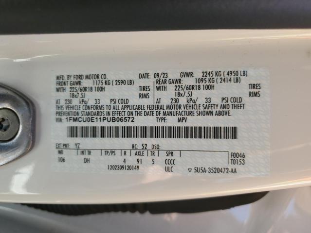 1FMCU0E11PUB06572 Ford ESCAPE