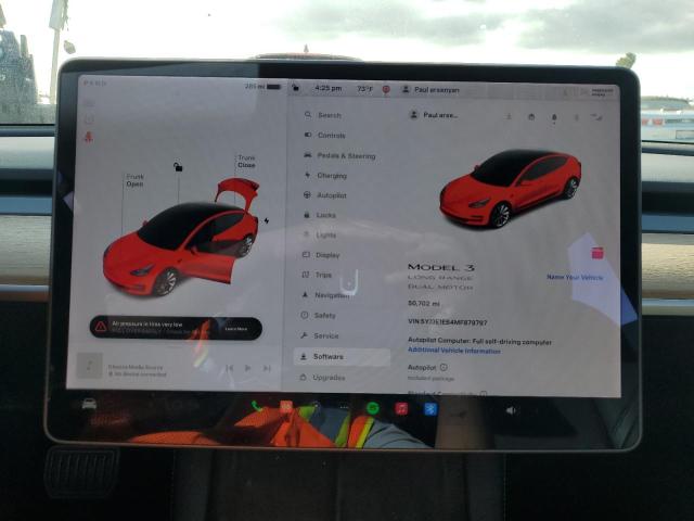 5YJ3E1EB4MF879797 Tesla MODEL 3