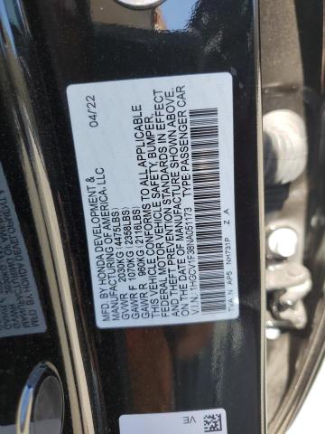 1HGCV1F38NA051173 Honda Accord Sport