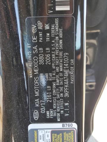 3KPFK4A74HE141079 KIA FORTE LX