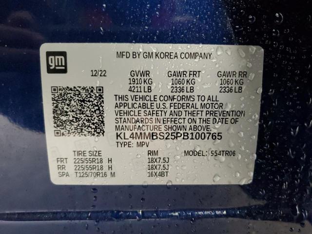 KL4MMBS25PB100765 Buick Encore Gx Preferred