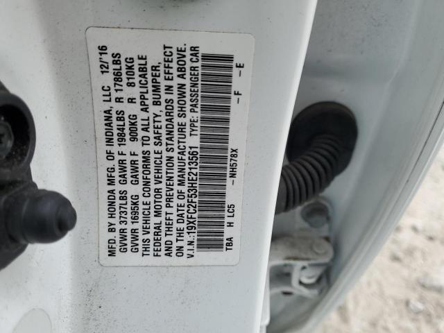 19XFC2F53HE213561 Honda Civic Lx