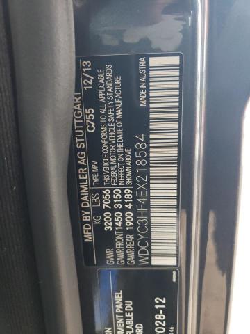 WDCYC3HF4EX218584 Mercedes-Benz G 550