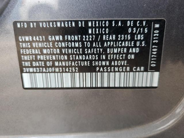 3VW637AJ0FM314252 Volkswagen Jetta Hybrid
