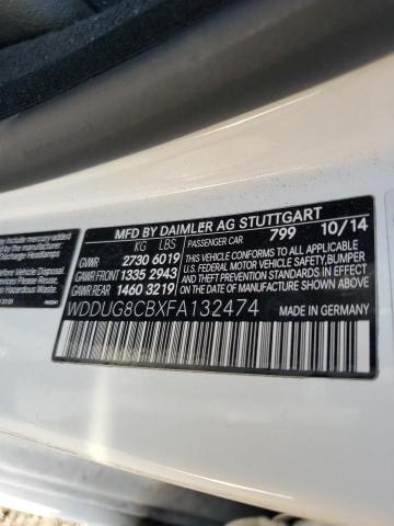 WDDUG8CBXFA132474 Mercedes-Benz S 550