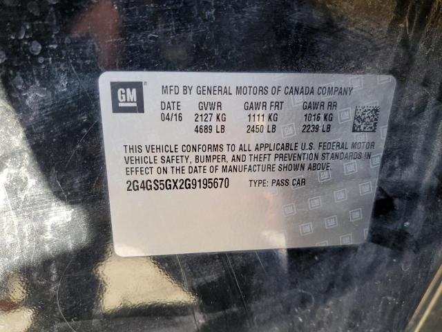 2G4GS5GX2G9195670 Buick Regal Premium