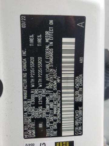 2T2HZMAA3NC240773 Lexus RX 350