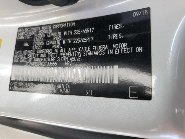 JTJYARBZ4K2133655 Lexus Nx 300 Base