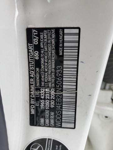 WDDSJ4EB2JN506933 Mercedes-Benz CLA 250