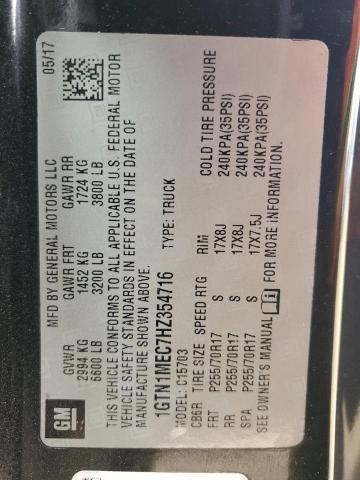 1GTN1MEC7HZ354716 GMC Sierra C1500 Sle