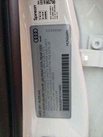 WAUAUGFF1K1014450 Audi A3 PREMIUM