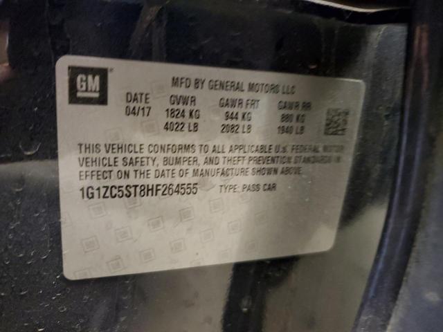 1G1ZC5ST8HF264555 Chevrolet MALIBU LS