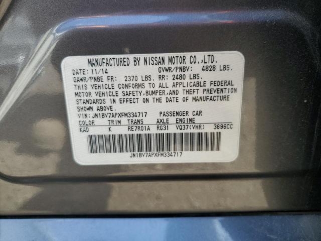 JN1BV7APXFM334717 Infiniti Q50 BASE