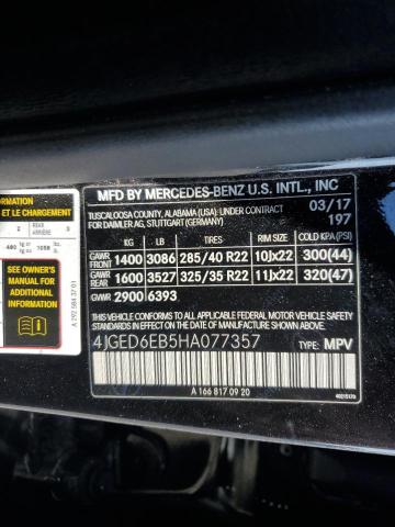 4JGED6EB5HA077357 Mercedes-Benz Gle Coupe 43 Amg