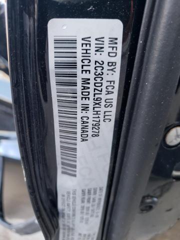 2C3CDZL9XLH179278 Dodge Challenger Srt Hellcat Redeye