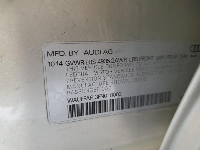 WAUFFAFL3FN018002 Audi A4 Premium Plus