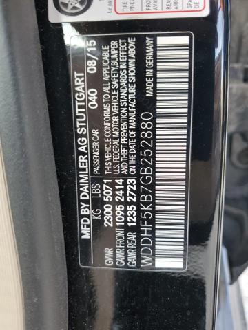 WDDHF5KB7GB252880 Mercedes-Benz E 350