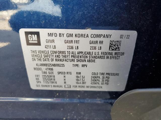 KL4MMBS25NB095225 Buick Encore Gx Preferred