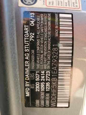 WDDHF5KB1EA793281 Mercedes-Benz E 350